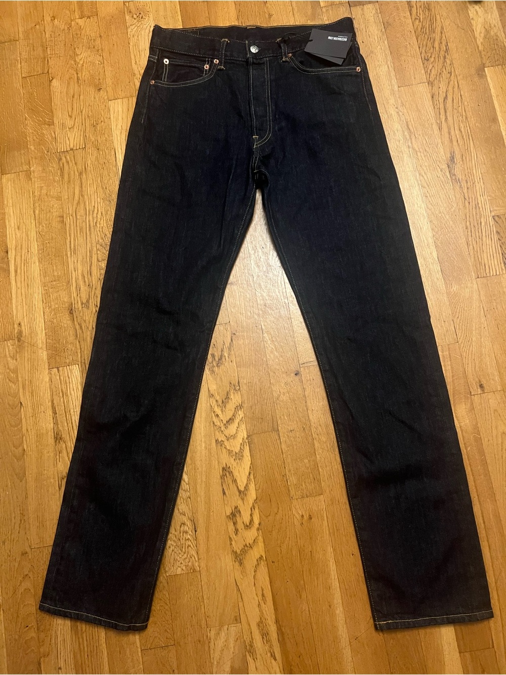 Buck mason ford standard japanese indigo denim jeans 30x34